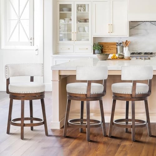 Colamy 25-Inch Swivel Counter Height Bar Stool 3-Pack: $325.76 Colamy 25-Inch Swivel Counter Height Bar Stool 3-Pack: $325.76