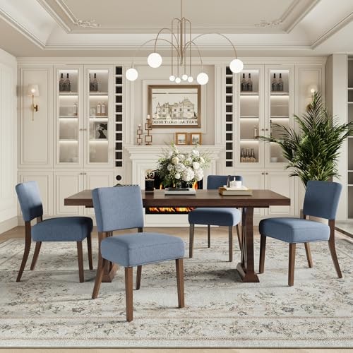Malol Upholstered Dining Chairs 4-Pack: $215.09