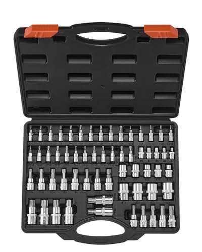 Vevor 60-Piece Torx Bit and External Socket Set: $32.99 Vevor 60-Piece Torx Bit and External Socket Set: $32.99