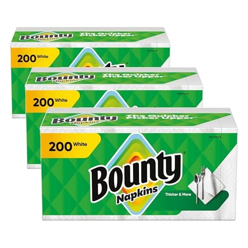 Bounty Paper Napkins 200-Count 3-Pack: $8.84 Bounty Paper Napkins 200-Count 3-Pack: $8.84