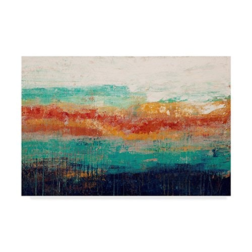 Lithosphere Orange Stripes by Hilary Winfield 22x32-Inch Wall Art: $37.56 Lithosphere Orange Stripes by Hilary Winfield 22x32-Inch Wall Art: $37.56