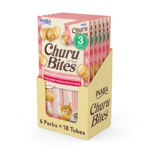 Inaba Churu Bites Soft and Chewy Cat Treats 18-Pack: $13.21