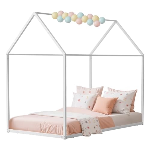 Vevor Twin Size House Bed Frame: $83.65 Vevor Twin Size House Bed Frame: $83.65