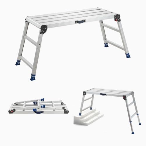 Vevor 40 x 18-Inch Aluminum Folding Work Platform: $110.90