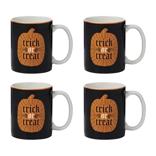 Oneida Vintro Halloween Porcelain Mug 4-Pack: $14.95 Oneida Vintro Halloween Porcelain Mug 4-Pack: $14.95