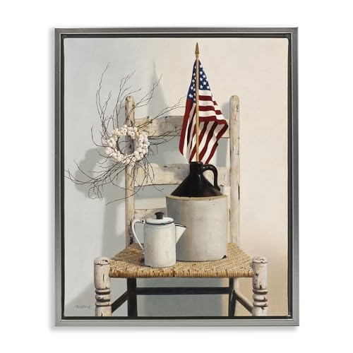 Stupell Industries 16" x 20" Vintage Rustic American Flag Framed Wall Art: $39.07 Stupell Industries 16" x 20" Vintage Rustic American Flag Framed Wall Art: $39.07