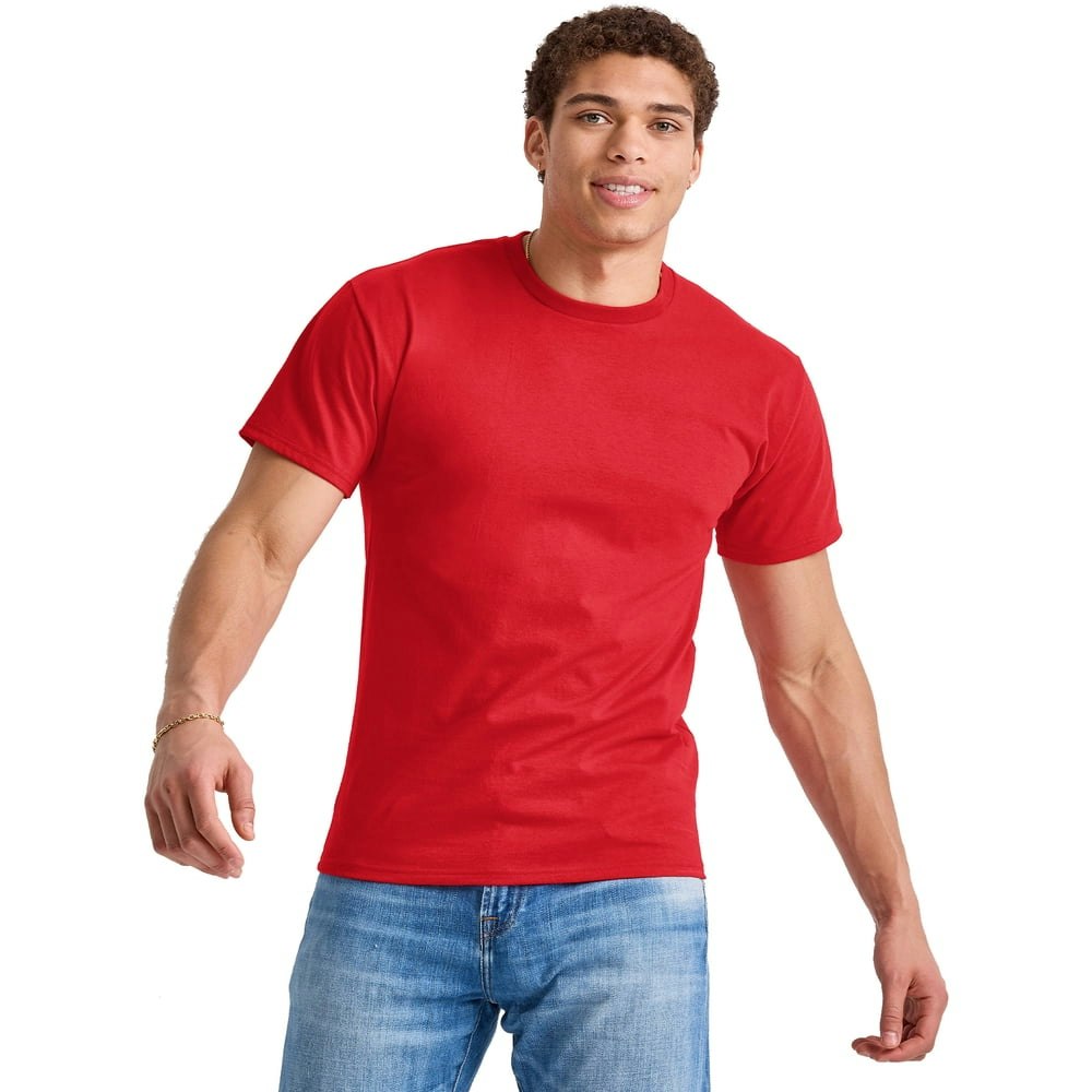 Hanes Essentials Men's Short Sleeve T-Shirt: $1.79