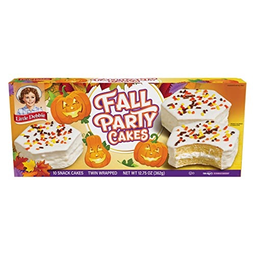 Little Debbie Vanilla Fall Party Cakes 10-Pack: $3.19 Little Debbie Vanilla Fall Party Cakes 10-Pack: $3.19