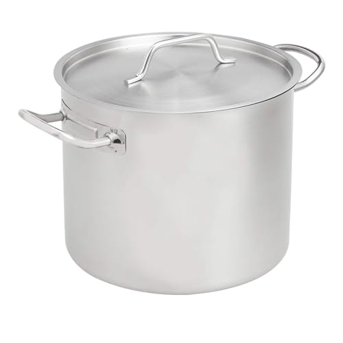 Amazon Basics 12-Quart Stainless Steel Stock Pot with Cover: $40.49 Amazon Basics 12-Quart Stainless Steel Stock Pot with Cover: $40.49