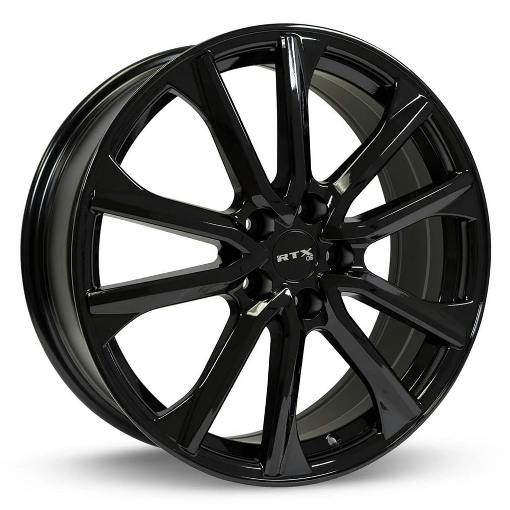 RTX Arai 17x7-Inch 5x114.3 ET42 Gloss Black Wheel: $129.67