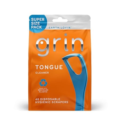 Grin Disposable Tongue Cleaner 48-Pack: $4.99 Grin Disposable Tongue Cleaner 48-Pack: $4.99