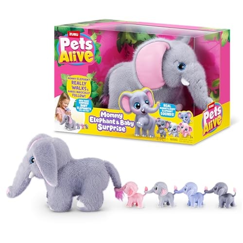 Pets Alive Mommy Elephant and Baby Surprise: $44.99 Pets Alive Mommy Elephant and Baby Surprise: $44.99