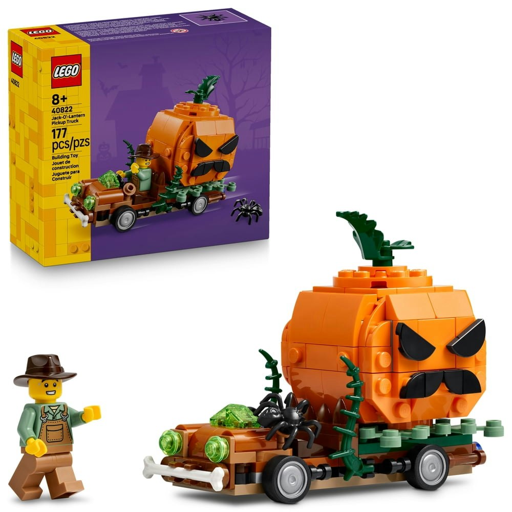 Lego 40822 Jack-O-Lantern Pick Up Truck: $12