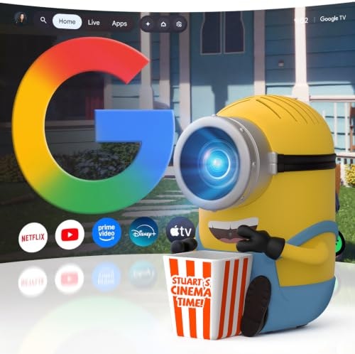 O.B.E. M3 1080p Smart Projector: $124.99