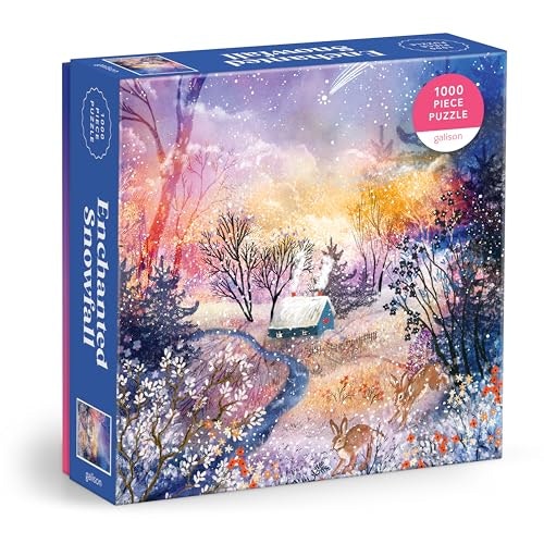 Galison Enchanted Snowfall 1,000-Piece Foil Jigsaw Puzzle: $12.59 Galison Enchanted Snowfall 1,000-Piece Foil Jigsaw Puzzle: $12.59