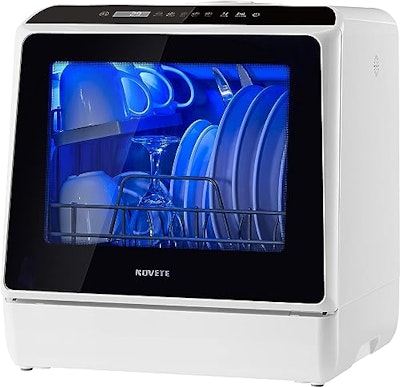 Novete Portable Countertop Dishwasher for $290 + free shipping