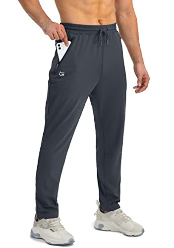 G Gradual Men's Tapered Joggers with Zipper Pockets: $16.79