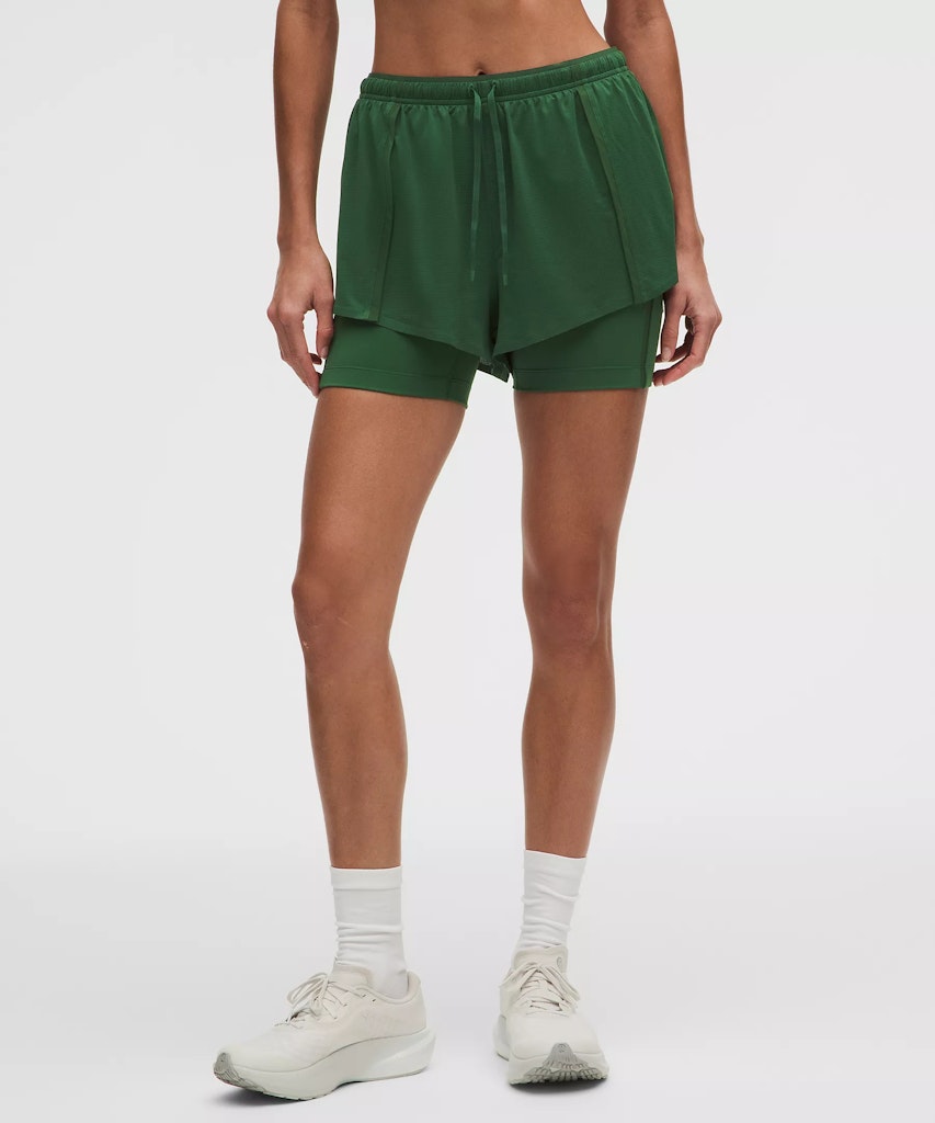 lululemon Women's Lightweight 2-in-1 Running High-Rise Short: $34...or less