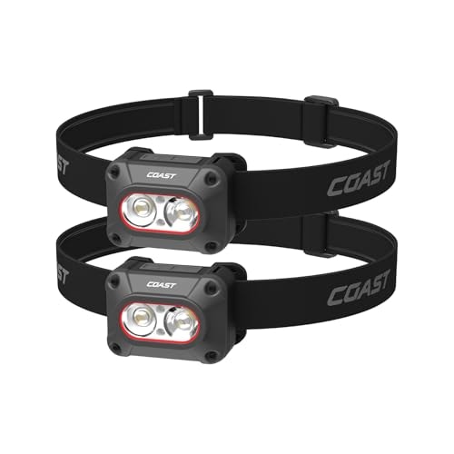 Coast FLX10R 1,000-Lumen Waterproof USB-C Rechargeable LED Headlamp 2-Pack: $39.99 Coast FLX10R 1,000-Lumen Waterproof USB-C Rechargeable LED Headlamp 2-Pack: $39.99