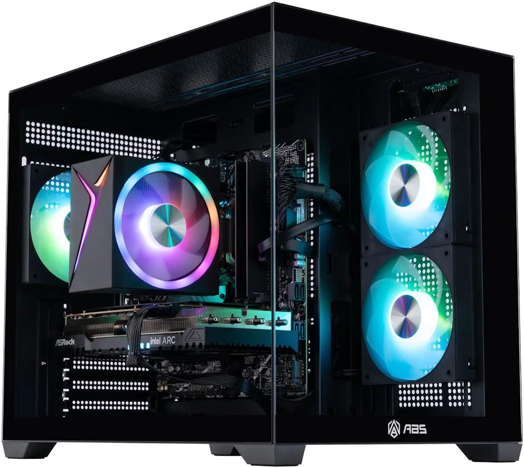 ABS Flux II Aqua Intel Core 5 120 Arc A750 Desktop PC: $780 ABS Flux II Aqua Intel Core 5 120 Arc A750 Desktop PC: $780