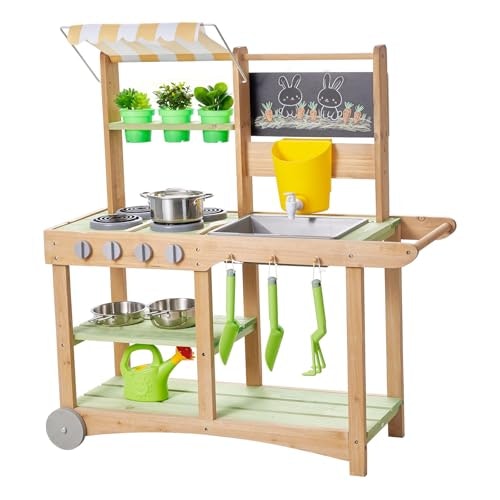 Vevor Kids' Outdoor Mud Kitchen: $69.99