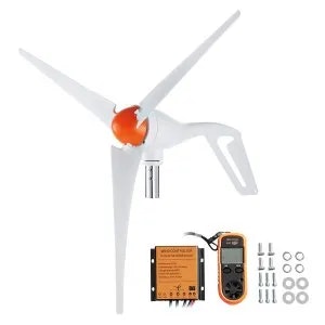 Vevor 500W 12V Wind Turbine Generator Kit w/ Anemometer: $85 Vevor 500W 12V Wind Turbine Generator Kit w/ Anemometer: $85