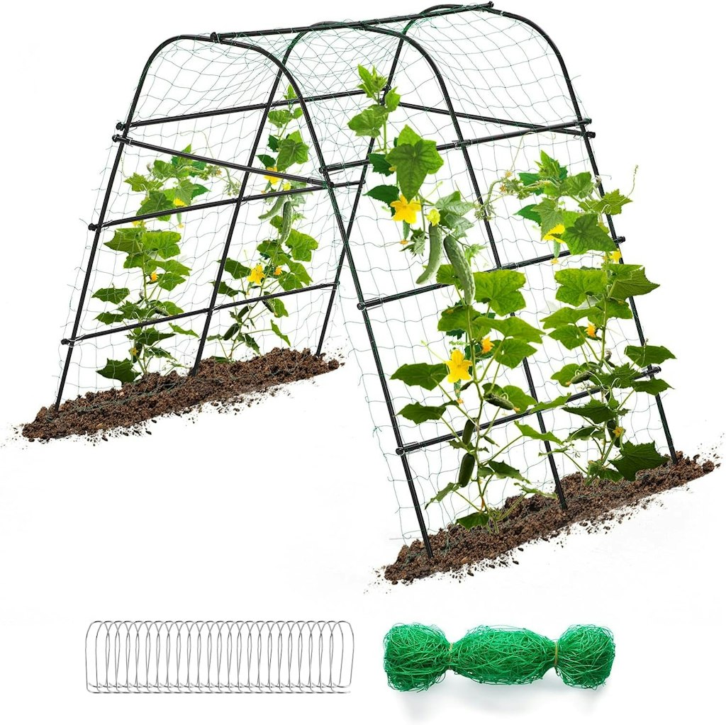 67" Cucumber Trellis for Raised Bed: $15 67" Cucumber Trellis for Raised Bed: $15