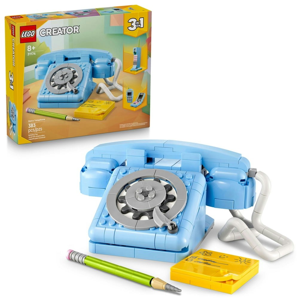 LEGO Creator 3-in-1 Retro Telephone 31174: $20