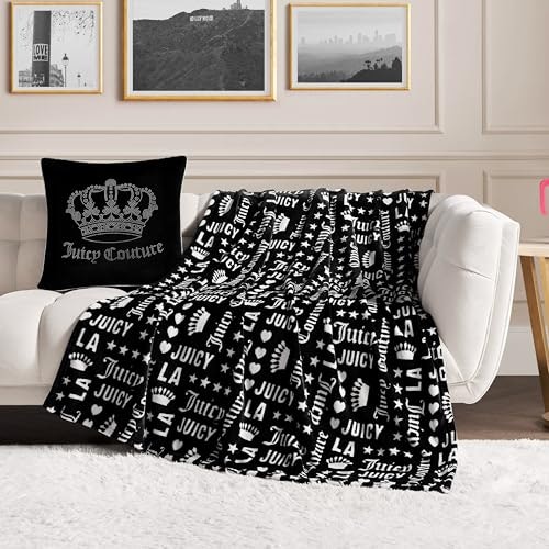 Juicy Couture 50" x 70" Plush Throw Blanket: $21.05 Juicy Couture 50" x 70" Plush Throw Blanket: $21.05