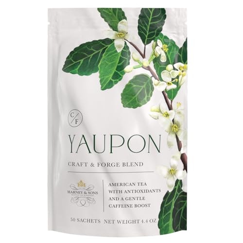 Colonial Williamsburg Craft & Forge Yaupon Tea Sachets 50-Count: $19.50 Colonial Williamsburg Craft & Forge Yaupon Tea Sachets 50-Count: $19.50