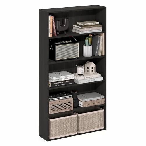 Furinno 5-Tier Basic Bookshelf: $43.06 Furinno 5-Tier Basic Bookshelf: $43.06