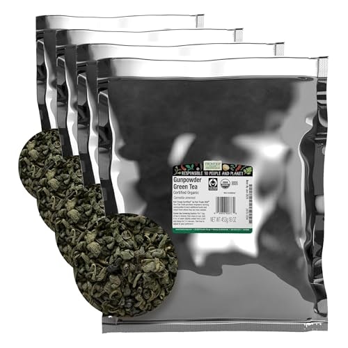 Frontier Herb Organic Gunpowder Green Tea 16oz 4-Pack: $66.88 Frontier Herb Organic Gunpowder Green Tea 16oz 4-Pack: $66.88