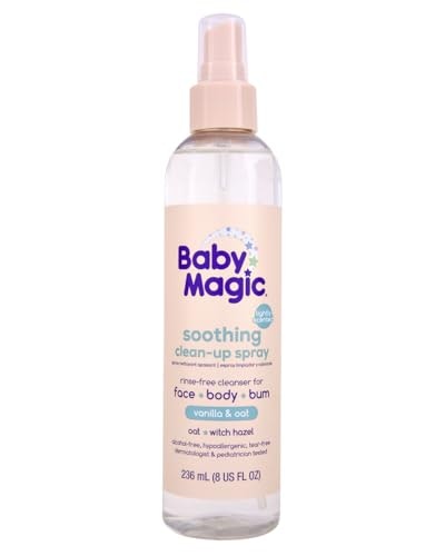 Baby Magic Vanilla & Oat Soothing Clean-Up Spray 8oz: $4.78