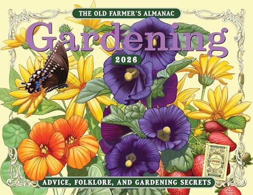 2026 Old Farmer's Almanac Gardening Wall Calendar: $8.13 2026 Old Farmer's Almanac Gardening Wall Calendar: $8.13