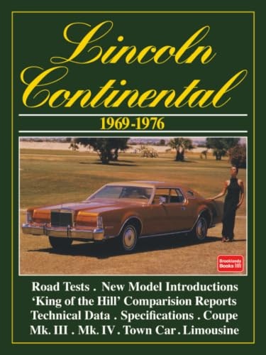 Lincoln Continental 1969-1976 Road Test Book: $28.69 Lincoln Continental 1969-1976 Road Test Book: $28.69