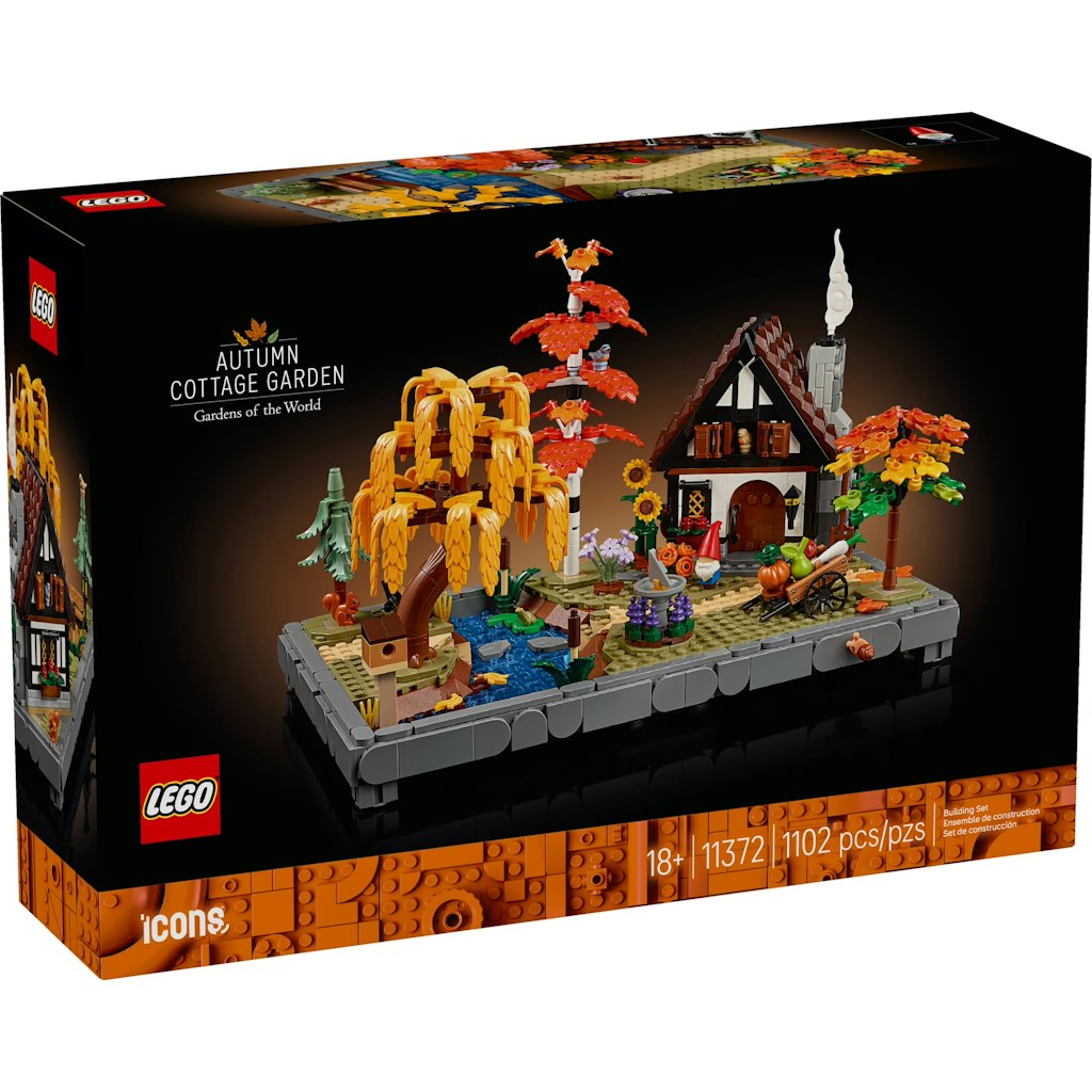 LEGO Icons Autumn Cottage Garden Building Set: $85 LEGO Icons Autumn Cottage Garden Building Set: $85