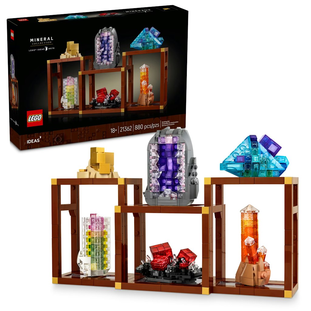 LEGO Ideas Mineral Collection: $40