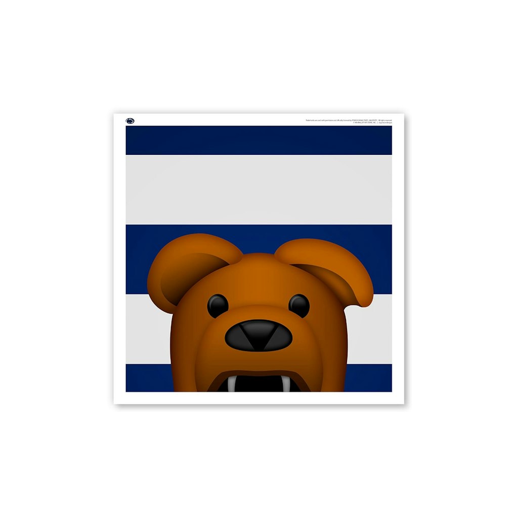 Penn State Nittany Lions 12" x 12" Mascot Poster Print: $39.99 Penn State Nittany Lions 12" x 12" Mascot Poster Print: $39.99
