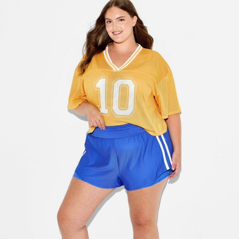 JoyLab Women's Mesh Shorts 4X: $25 JoyLab Women's Mesh Shorts 4X: $25