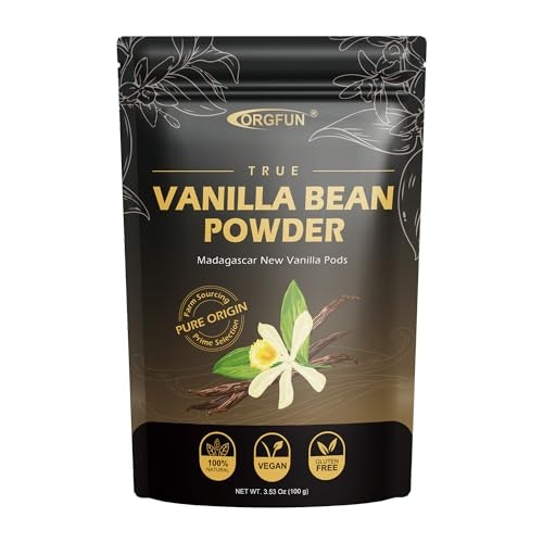 Orgfun 100g Pure Madagascar Vanilla Bean Powder: $9.97 Orgfun 100g Pure Madagascar Vanilla Bean Powder: $9.97