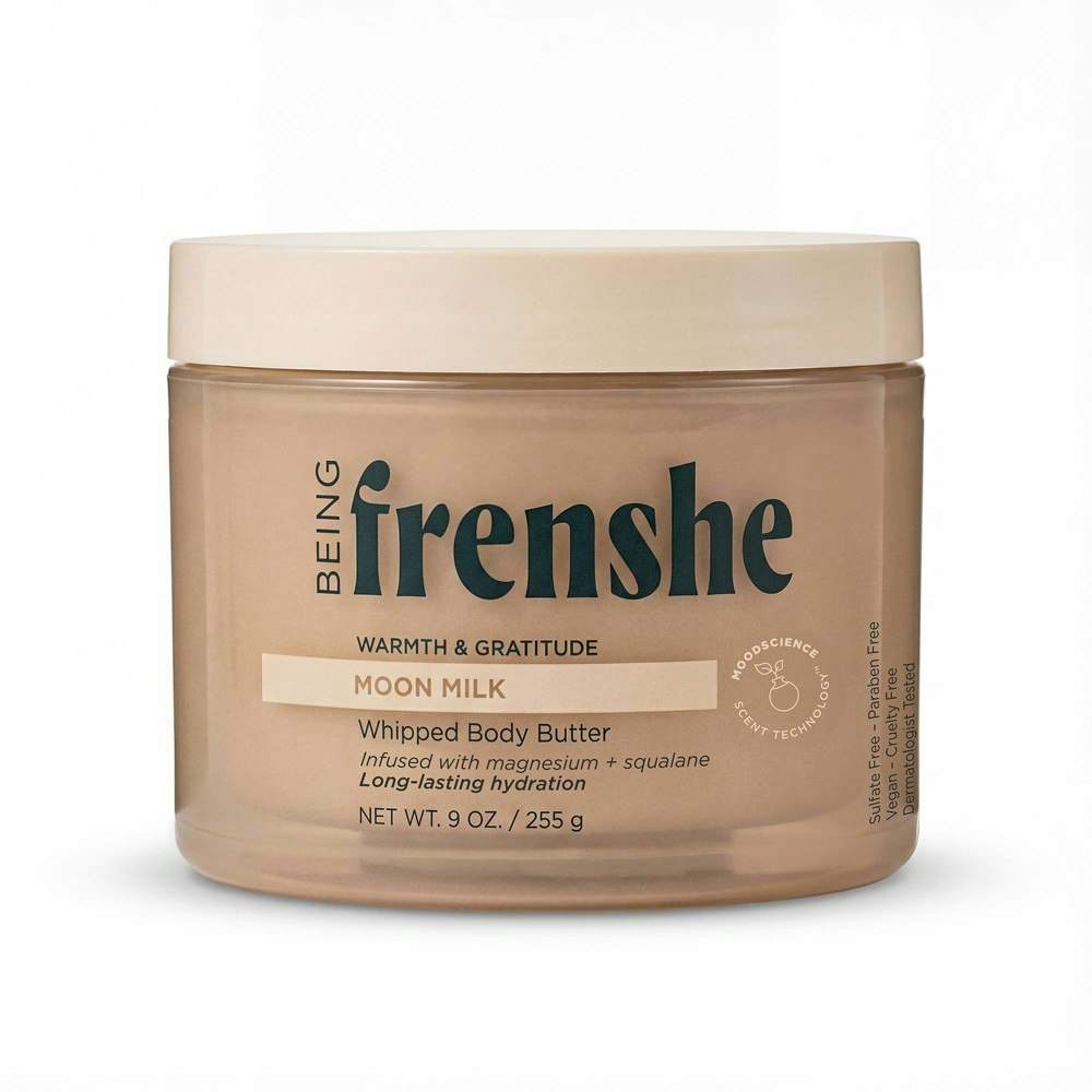 Being Frenshe Moon Milk Moisturizing Whipped Body Butter 9oz: $16.99 Being Frenshe Moon Milk Moisturizing Whipped Body Butter 9oz: $16.99