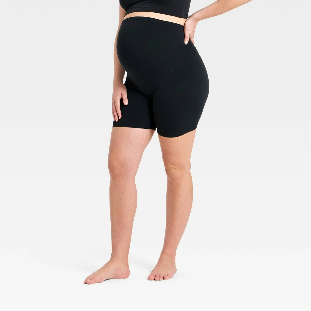 All In Motion Everyday Soft 6-Inch Maternity Bike Shorts: $20 All In Motion Everyday Soft 6-Inch Maternity Bike Shorts: $20