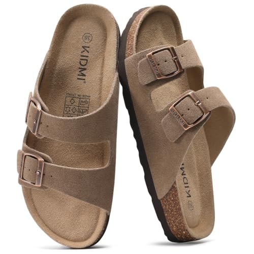 KIDMI Women's Cork Footbed Sandals: $25.98 KIDMI Women's Cork Footbed Sandals: $25.98