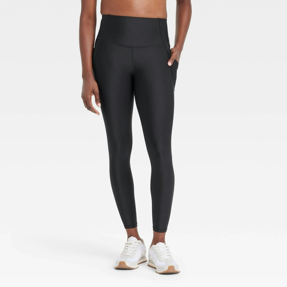 All In Motion Women's High-Rise Pocketed 7/8 Leggings: $30 All In Motion Women's High-Rise Pocketed 7/8 Leggings: $30