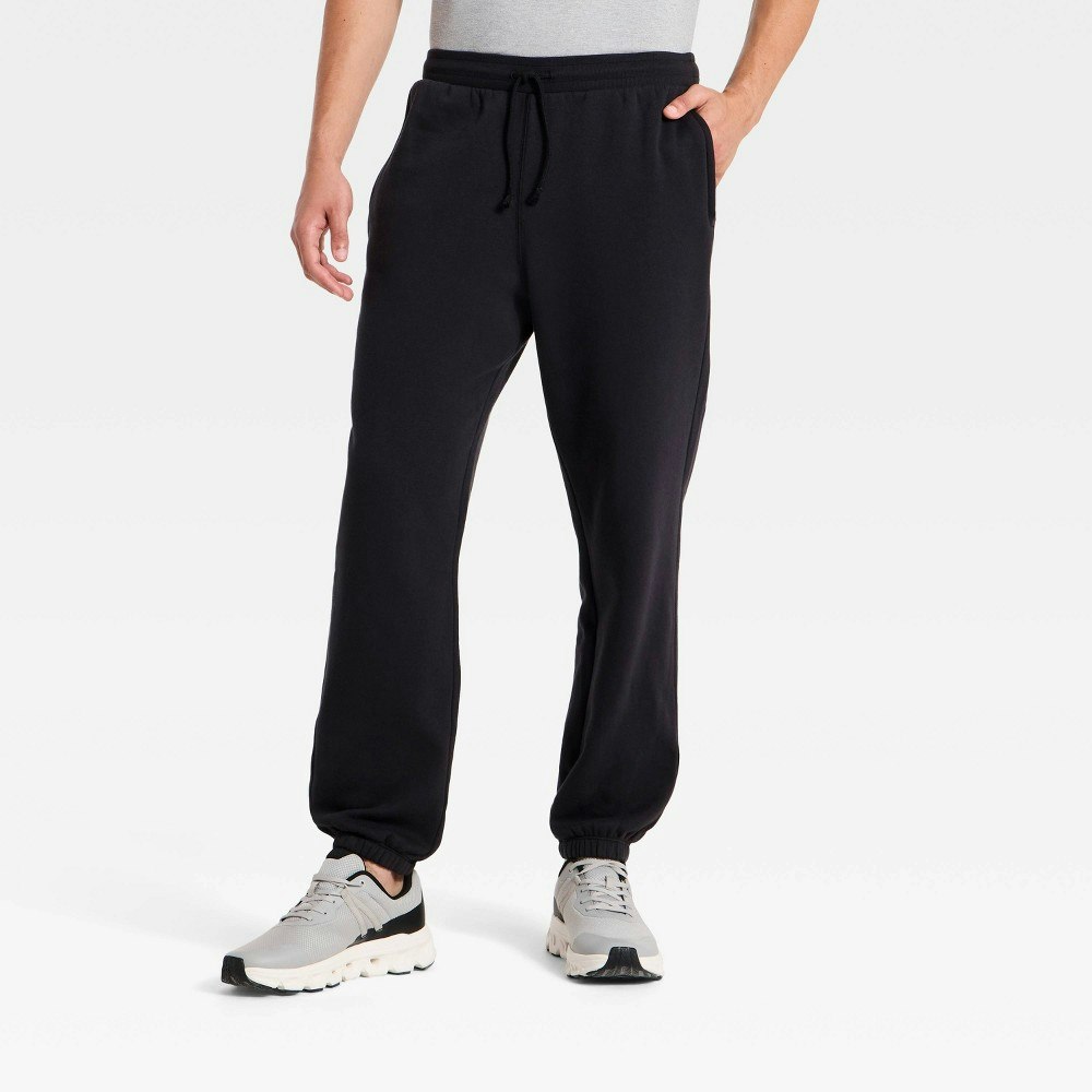 All in Motion Men's Cotton Fleece Jogger Pants: $25 All in Motion Men's Cotton Fleece Jogger Pants: $25