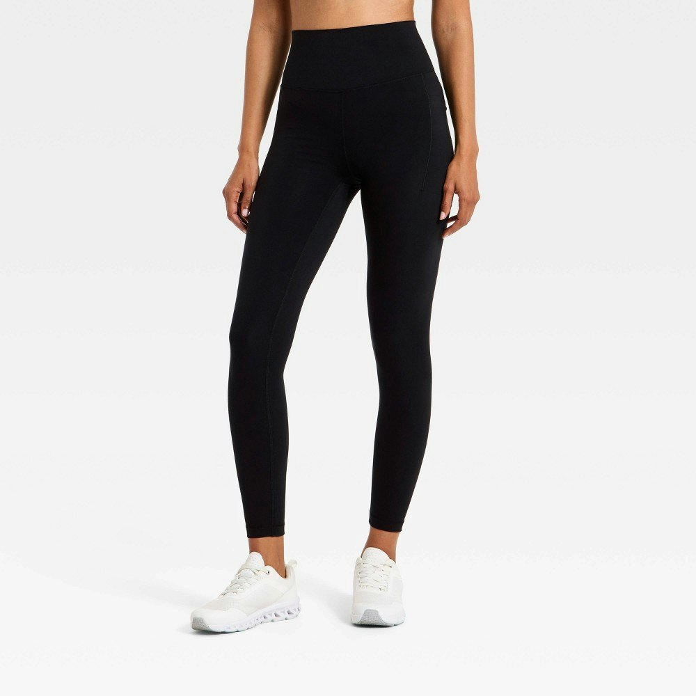 All In Motion Women's Super Flex High-Rise 7/8 Pocketed Leggings: $35 All In Motion Women's Super Flex High-Rise 7/8 Pocketed Leggings: $35