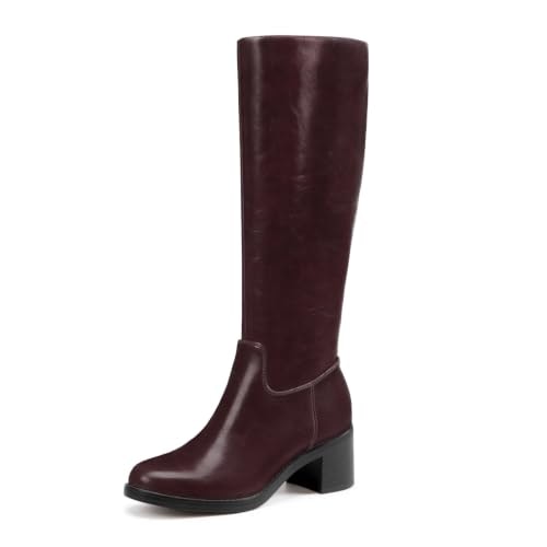 Athlefit Women's Knee-High Round Toe Boots: $45.98 Athlefit Women's Knee-High Round Toe Boots: $45.98