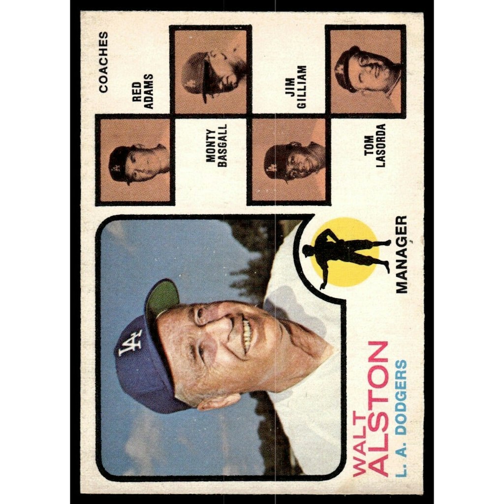 1973 O-Pee-Chee #569 Walt Alston Baseball Card: $12 1973 O-Pee-Chee #569 Walt Alston Baseball Card: $12