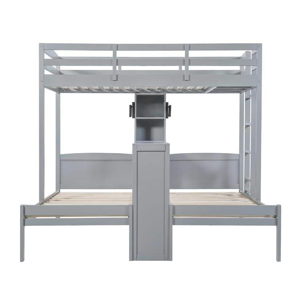 Twin Over Twin Bunk Bed with Desk and Storage: $1,863.99 Twin Over Twin Bunk Bed with Desk and Storage: $1,863.99