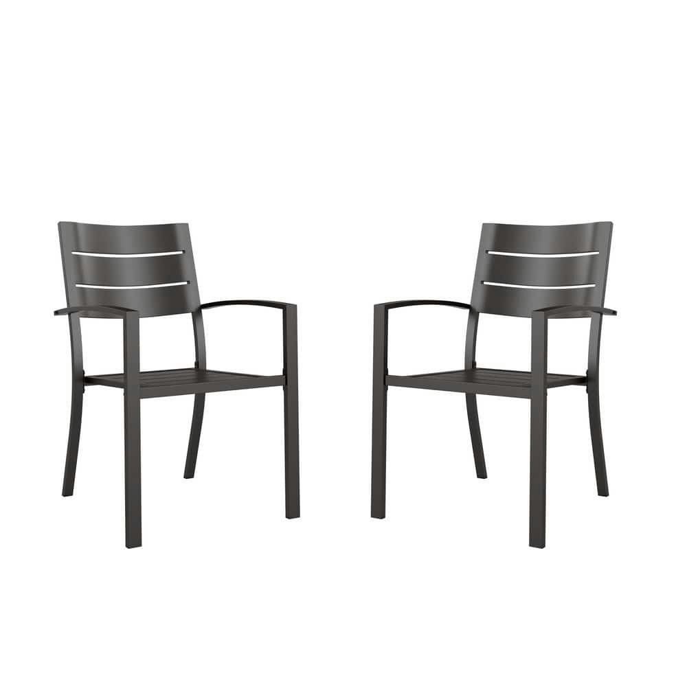 Stackable Metal Outdoor Dining Chair 2-Pack: $139.99 Stackable Metal Outdoor Dining Chair 2-Pack: $139.99